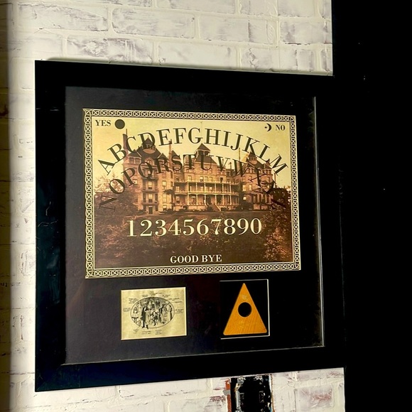 Gallery Framed Crescent Hotel Spirit Board - Picture 2 of 9